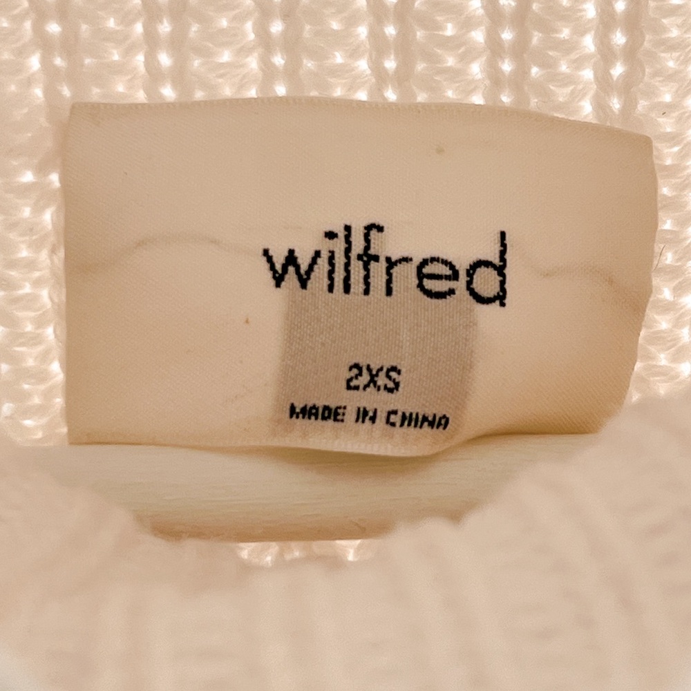 Wilfred Ribbed Funnel Knit | 2XS - Picture 3 of 3